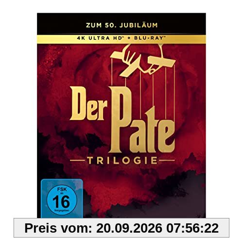 Der Pate Trilogie - Limited Digipak (9 Discs) [4K Ultra HD] [Blu-ray]