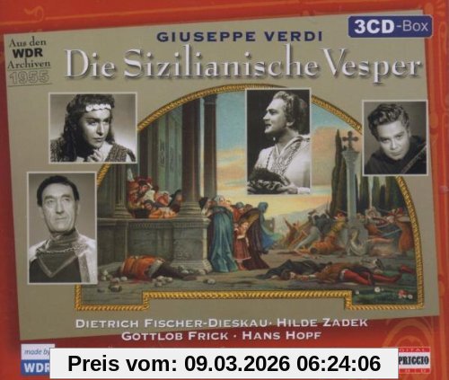 Zadek Giuseppe Verdi, I Vespri Siciliani (Die Sizilianische Vesper) (Gesamtaufnahme)
