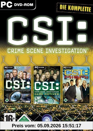 Die komplette CSI (Triple Pack) (DVD-ROM)