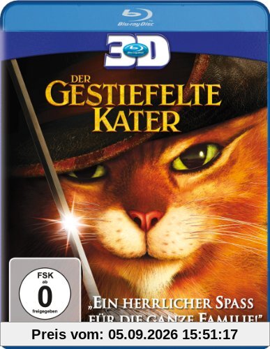 Der gestiefelte Kater [3D Blu-ray]