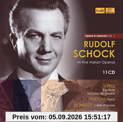 Rudolf Schock in Five Italian Operas-Opera in Ge