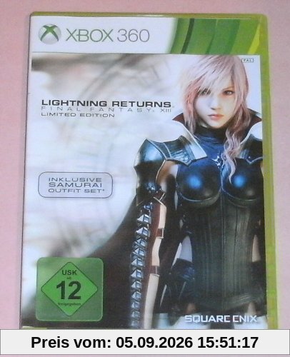 XBOX 360 Final Fantasy 13 Lightning Returns , Limited Edition