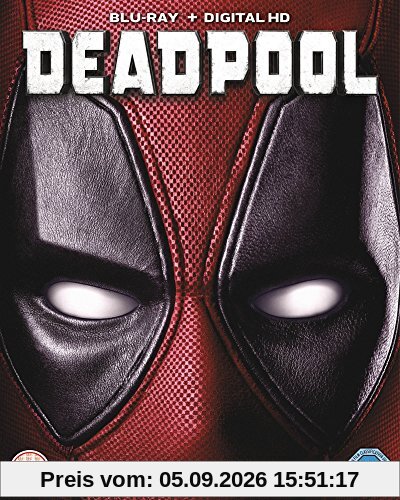 Deadpool [Blu-ray] [2016] UK-Import, Sprache-Englisch.