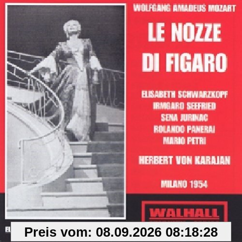 Nozze di Figaro / Die Hochzeit des Figaro (Milano 1954)