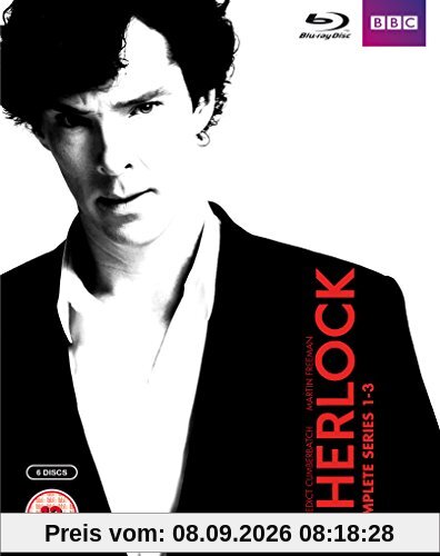 Sherlock - Series 1-3 Box Set [Blu-ray] [UK Import]