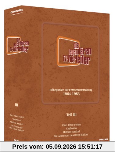 Die legendären TV-Vierteiler - Box 3 (8 DVDs)