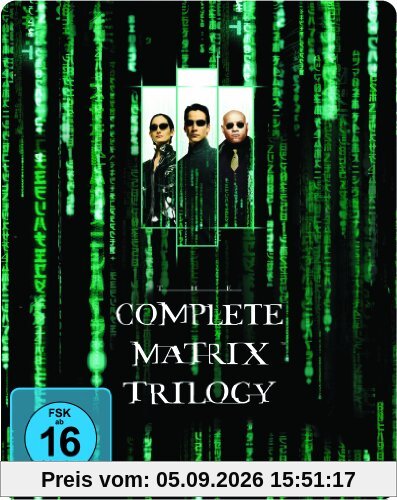 Matrix Trilogy Steelbook (Exklusiv bei Amazon.de) [Blu-ray]