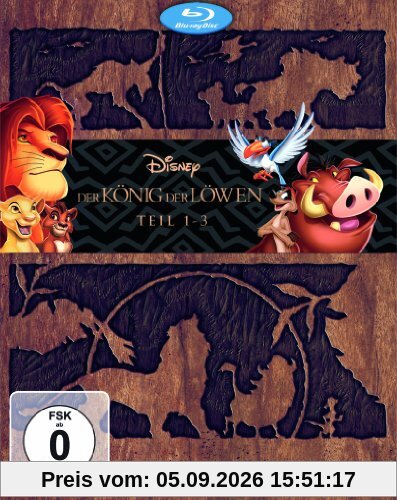 Der König der Löwen 1-3 - Trilogie [Blu-ray]