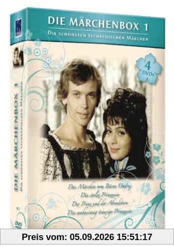 Die Märchenbox 1 (4 DVDs: Das Märchen vom Bären Ondrej, Die stolze Prinzessin, Der Prinz und der Abendstern, Die wahnsinnig traurige Prinzessin)