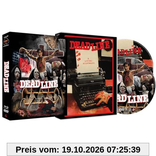 Deadline - A living Nightmare - Scanavo Full-Sleeve Box - Limitiert auf 777 Stück (Blu-ray + DVD)
