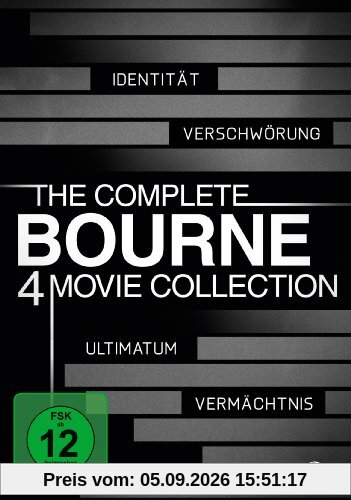 The Complete Bourne 4 Movie Collection [4 DVDs]