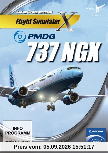 Flight Simulator X - PMDG 737 NGX (Add - On) - [PC]