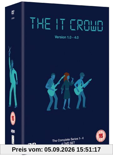 The IT Crowd - Series 1-4 [4 DVDs] [UK Import]