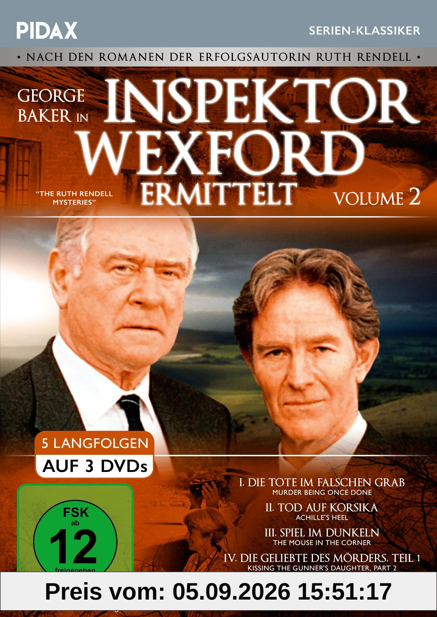 Inspektor Wexford Ermittelt, Vol. 2 [3 DVDs]