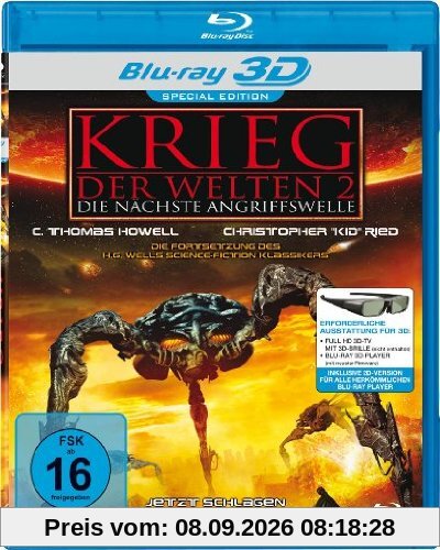 Krieg der Welten 2 - Die nächste Angriffswelle [3D Blu-ray] [Special Edition]