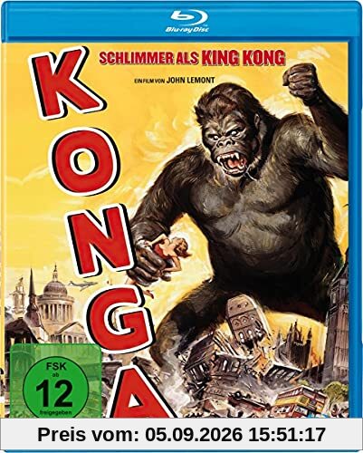 KONGA - Kinofassung (in HD neu abgetastet) [Blu-ray]