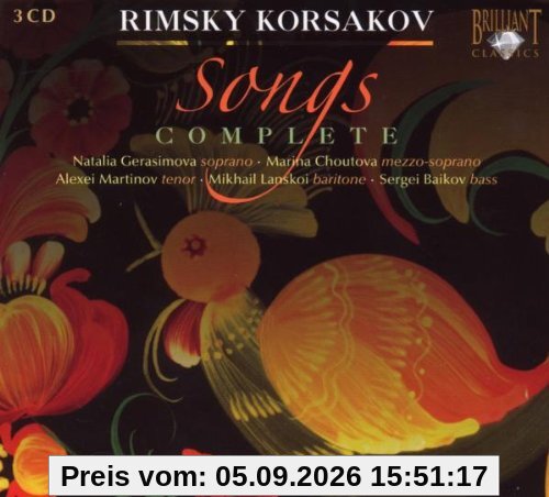 Rimsky-Korsakov: Songs -Complete-