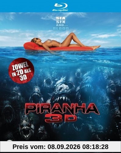 Piranha 3D - Film en 2D et 3D [Blu-ray]