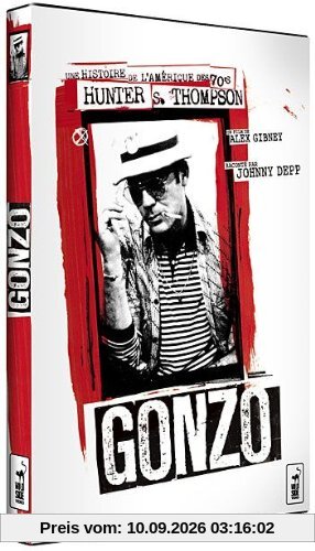 Gonzo, Edition collector avec livret exclusif 48 pages incluant des lettres originales de Hunter S. Thompson