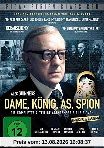 Pidax Serien-Klassiker: Dame, König, As, Spion (Tinker, Tailor, Soldier, Spy) - Die Komplette Serie [2 DVDs]