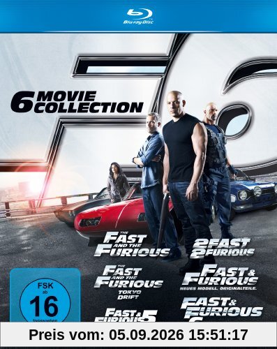 Fast & Furious 1-6 [Blu-ray]