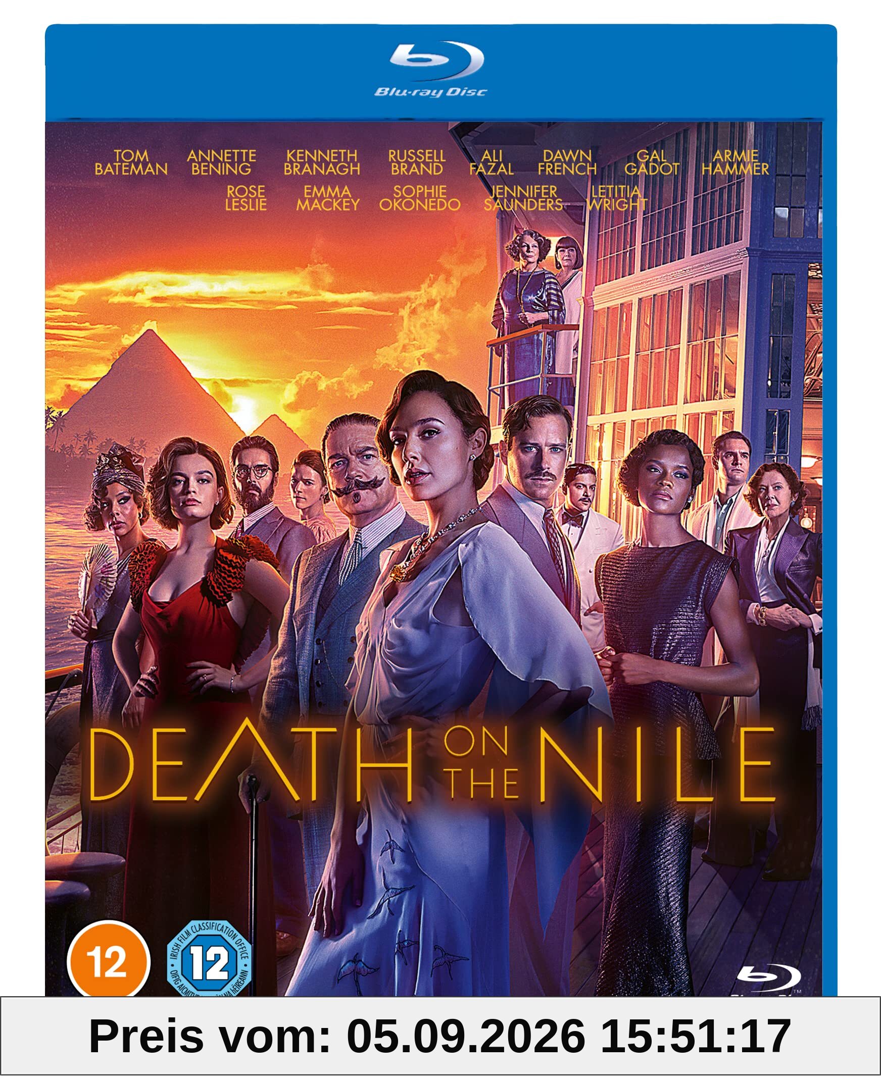 Death on the Nile (2022)-BD [Blu-ray] [UK Import]