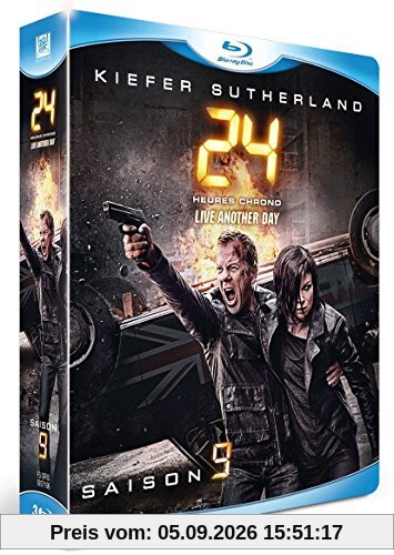 24 heures chrono - Saison 9 : Live Another Day [Blu-ray]