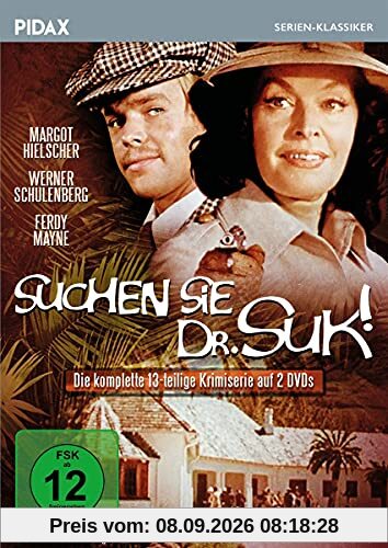 Suchen Sie Dr. Suk! / Die komplette 13-teilige Krimiserie mit Starbesetzung (Pidax Serien-Klassiker) [2 DVDs]