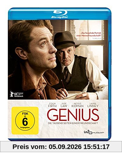 Genius - Die tausend Seiten einer Freundschaft [Blu-ray]