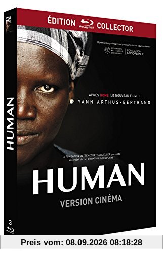 EDITION DIGIBOOK COLLECTOR HUMAN Version Cinéma 3h11 + 5h30 de Bonus : Sur les traces de Human + 3 Making of + Livret 20 pages Edition Limitée [Édition Collector Limitée]