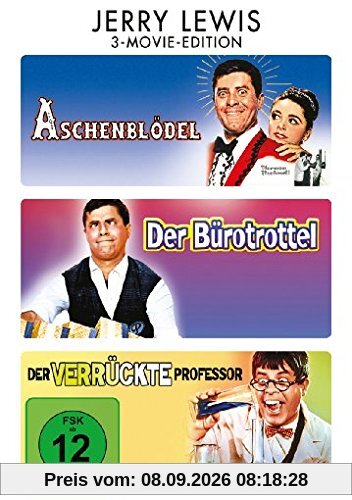 Aschenblödel / Der Bürotrottel / Der verrückte Professor [3 DVDs]