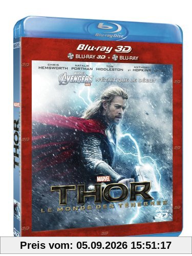 Thor : Le Monde des Ténèbres [Combo Blu-ray 3D + Blu-ray 2D]