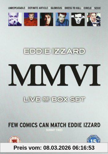 unbekannt Eddie Izzard Box Set [6 DVDs] [Uk Import]