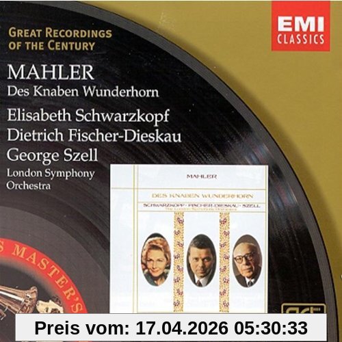 Schwarzkopf Gustav Mahler, Des Knaben Wunderhorn