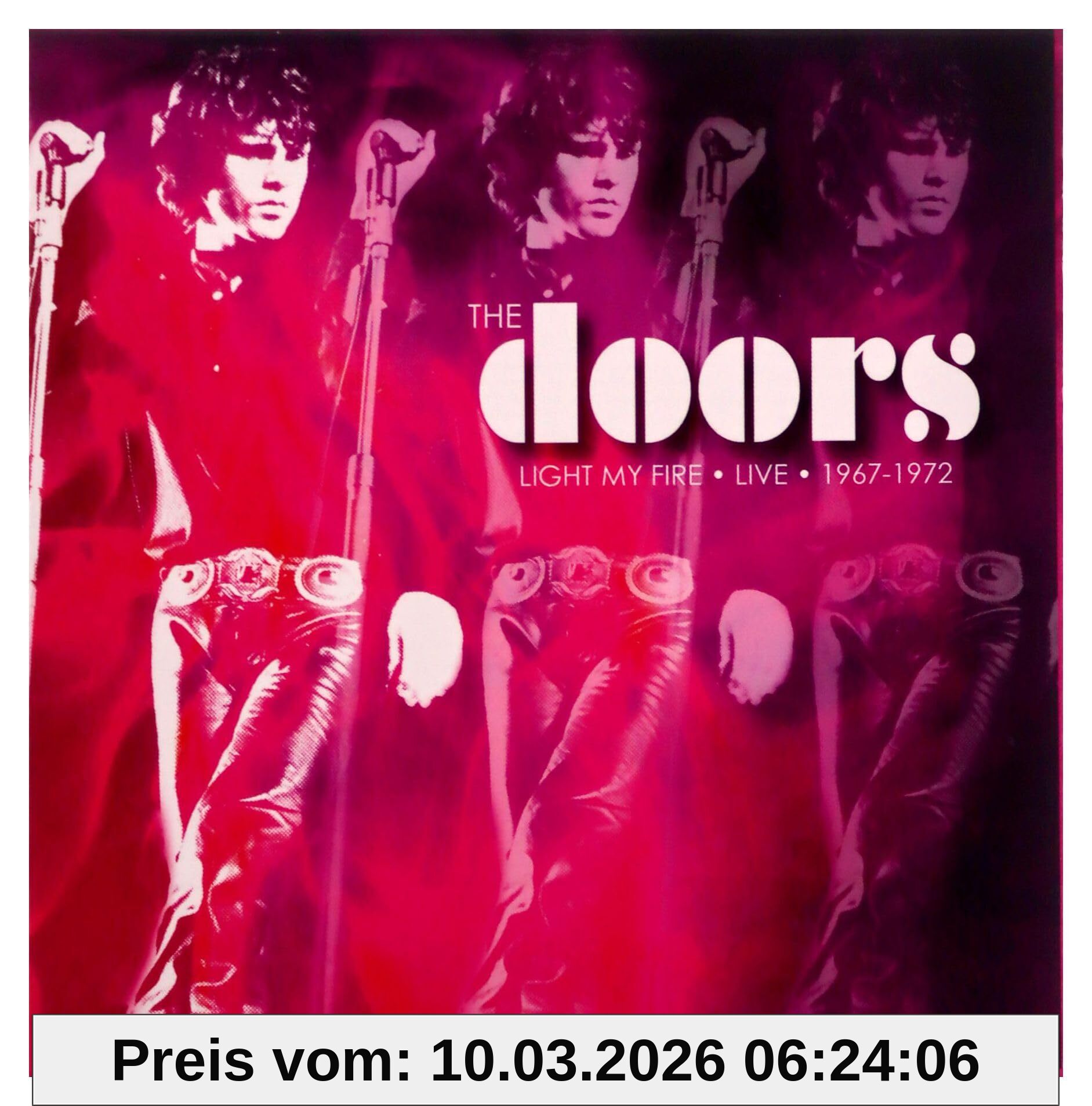 The Doors Light My Fire Live 1967 - 1972 (Box 6 Cd)