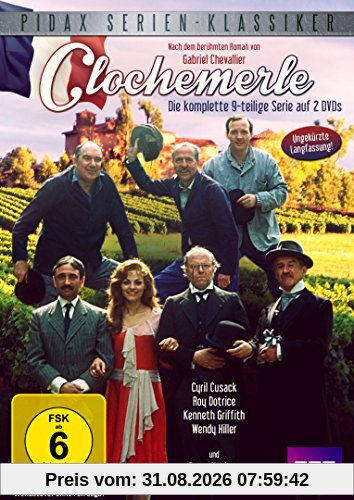 Clochemerle / Die komplette 9-teilige Romanverfilmung in ungekürzter Langfassung (Pidax Serien-Klassiker) [2 DVDs]