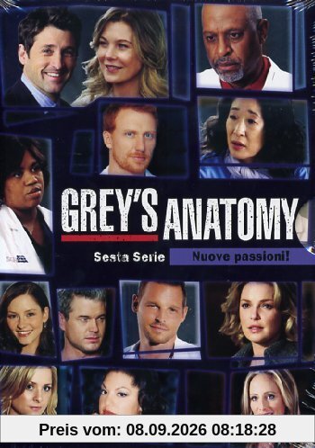Grey's anatomy Stagione 06 [6 DVDs] [IT Import]