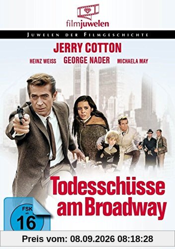 Jerry Cotton - Todesschüsse am Broadway (Filmjuwelen) [DVD]