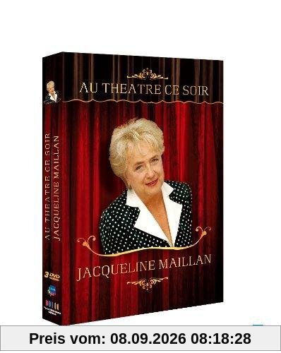 AU THEATRE CE SOIR: le coffret 3DVD Jacqueline MAILLAN: Madame sans gêne / Folle Amanda / La facture [FR Import]