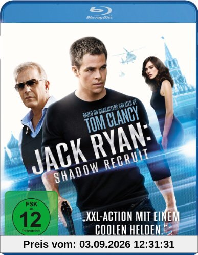 Jack Ryan: Shadow Recruit [Blu-ray]