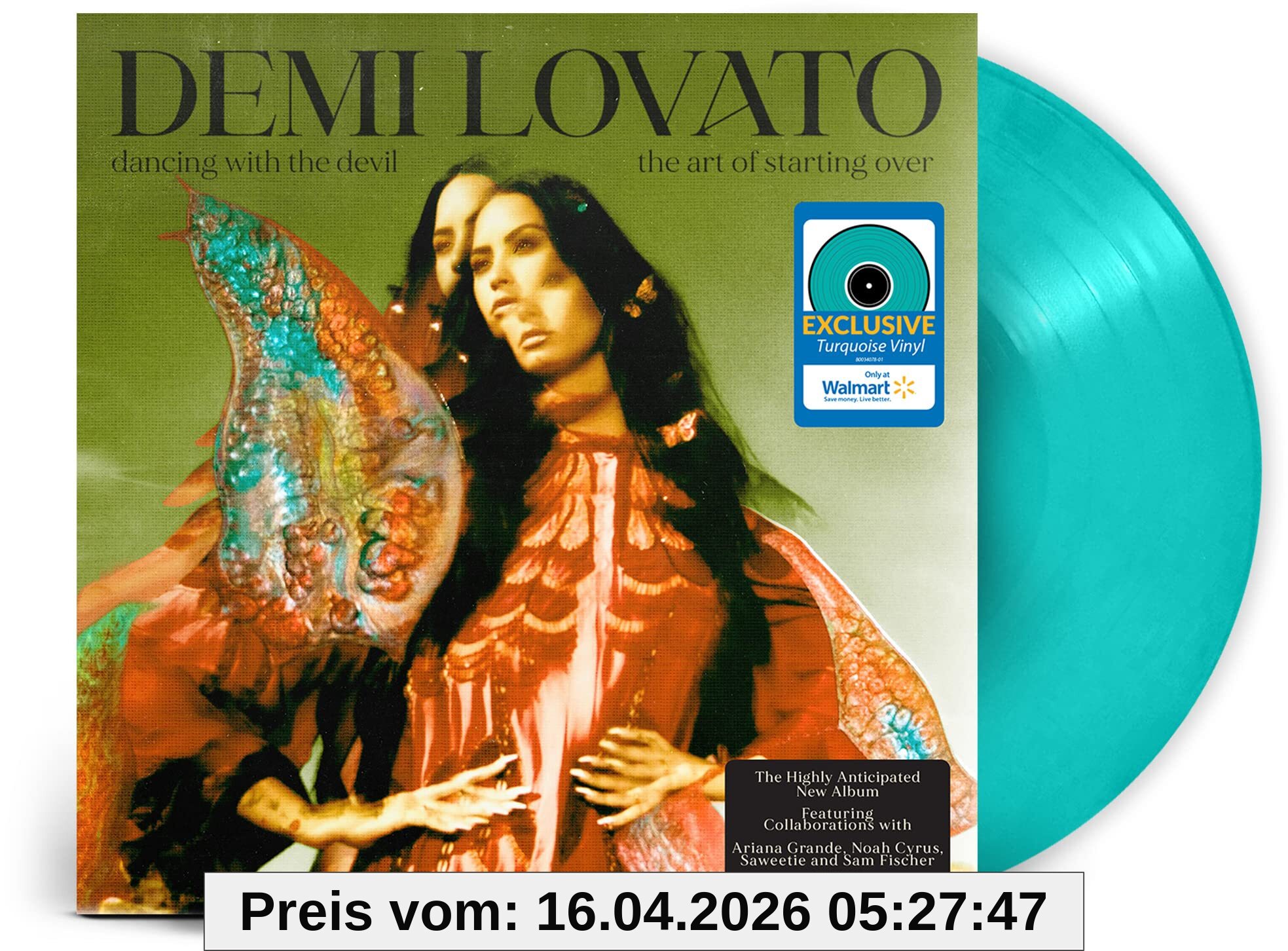 Dancing With The Devil..The Art Of Starting Over [Turquoise 2 LP] [Vinyl LP]