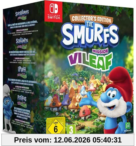 Die Schlümpfe: Mission Blattpest - Sammlerausgabe - [Switch] - Collector Edition