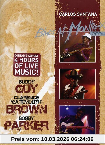 Carlos Santana Various Artists - Blues At Montreux [3 DVDs]