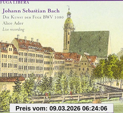 Alice Ader Johann Sebastian Bach, Die Kunst Der Fuge Bwv 1080