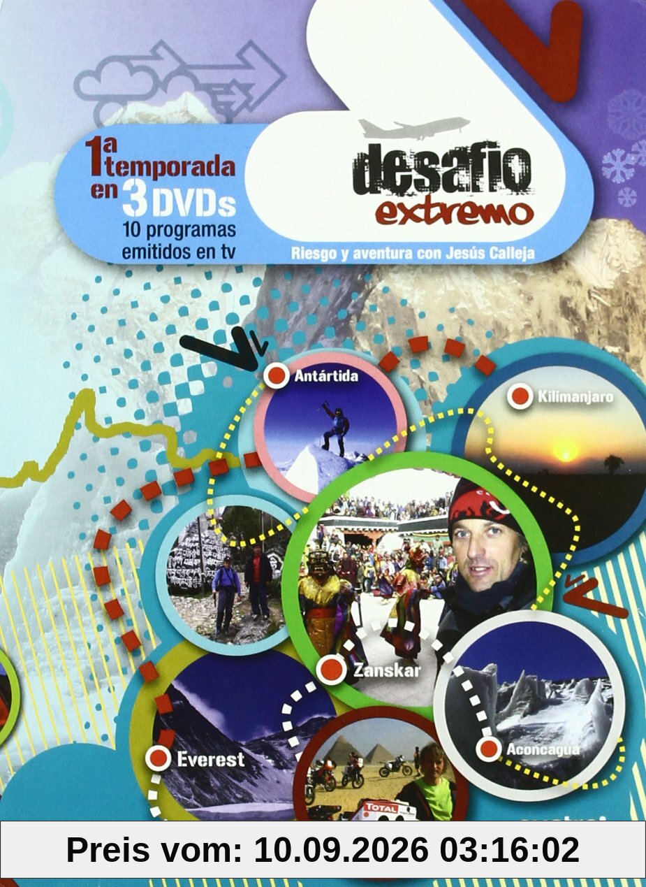Desafio Extremo 1ª Temporada (Import Dvd) (2009) Jesus Calleja; Varios