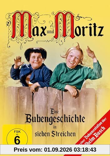 Max und Moritz (1956) (Filmjuwelen / Förster-Film Märchen + Wilhelm Busch Doku)