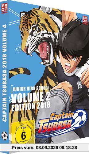 Captain Tsubasa 2018 - Box 4 - Junior High School - Vol.2 - [DVD]