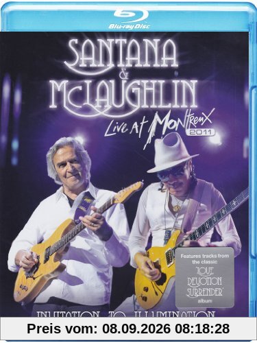 Santana & McLaughlin - Live At Montreux 2011/Invitation to Illumination [Blu-ray]