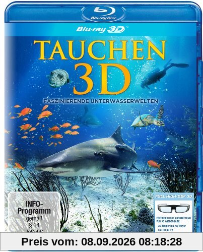 Tauchen 3D - Faszinierende Unterwasserwelten [3D Blu-ray]