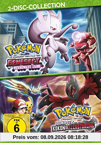 Pokémon - Genesect und die wiedererwachte Legende / Diancie und der Kokon der Zerstörung [2 DVDs]